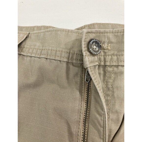 Eddie Bauer Men’s 40x36 Tan Khaki Ripstop Cargo Pants Utility Hiking Outdoor - Picture 6 of 13